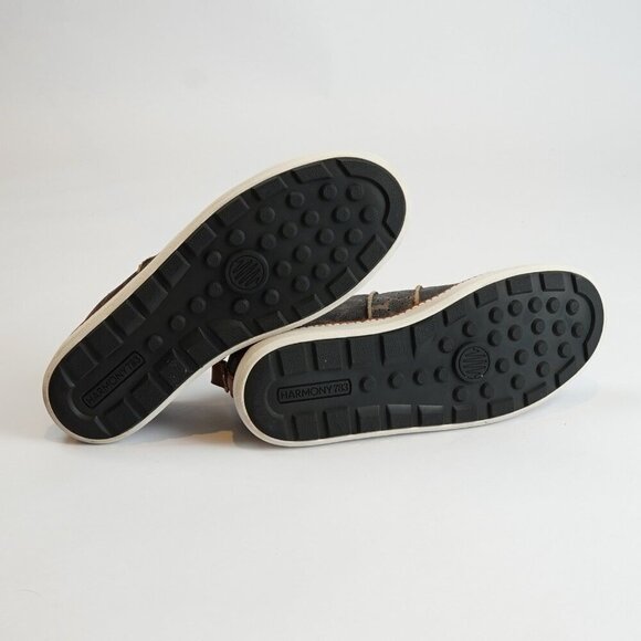 Harmony 783 Giraffe Print Leather Classic Walker Luxe Grounding Shoes - Size 9 - Picture 5 of 7